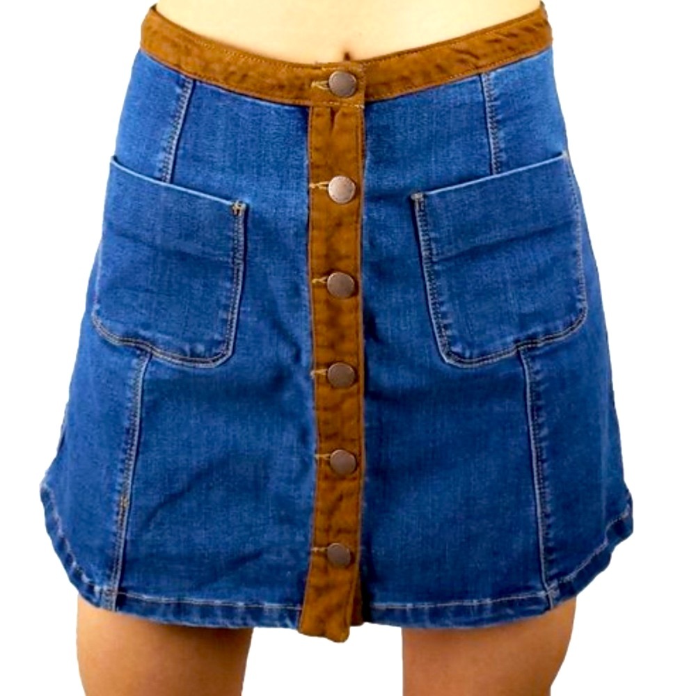 American Rag Cie Denim Skirt, Size 15